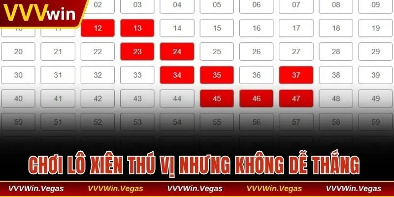 Chơi lô xiên thú vị nhưng không dễ thắng